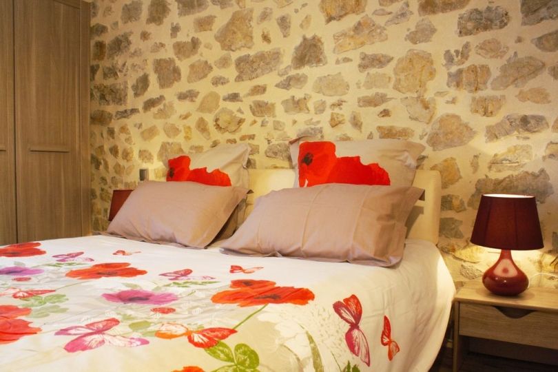 Chambre pour 2 personnes au Domaine de Miegessolle, mas de charme en Sud Ardèche